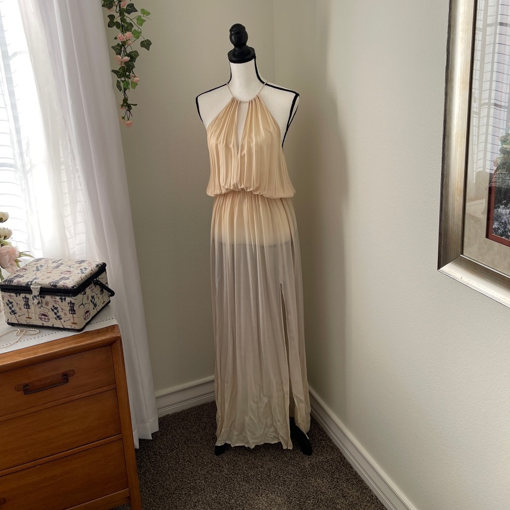 Ombré Halter Dress